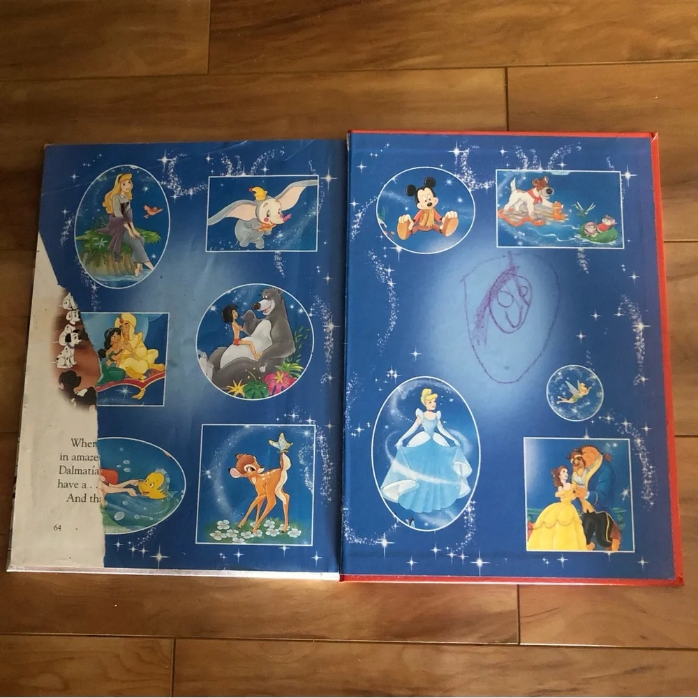 Walt Disney's 101 Dalmatians Hardcover “Read Aloud Storybook”-